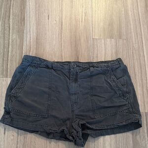 Aerie Dark Gray Cargo Shorts